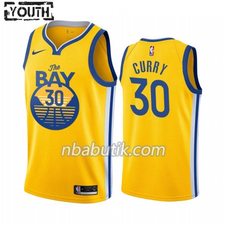 NBA Børn Trøje Golden State Warriors Stephen Curry 30 Nike 2019-20 Statement Edition Swingman NBA Børn Trøje Golden State Warriors Stephen Curry 30 Nike 2019-20 Statement Edition Swingman